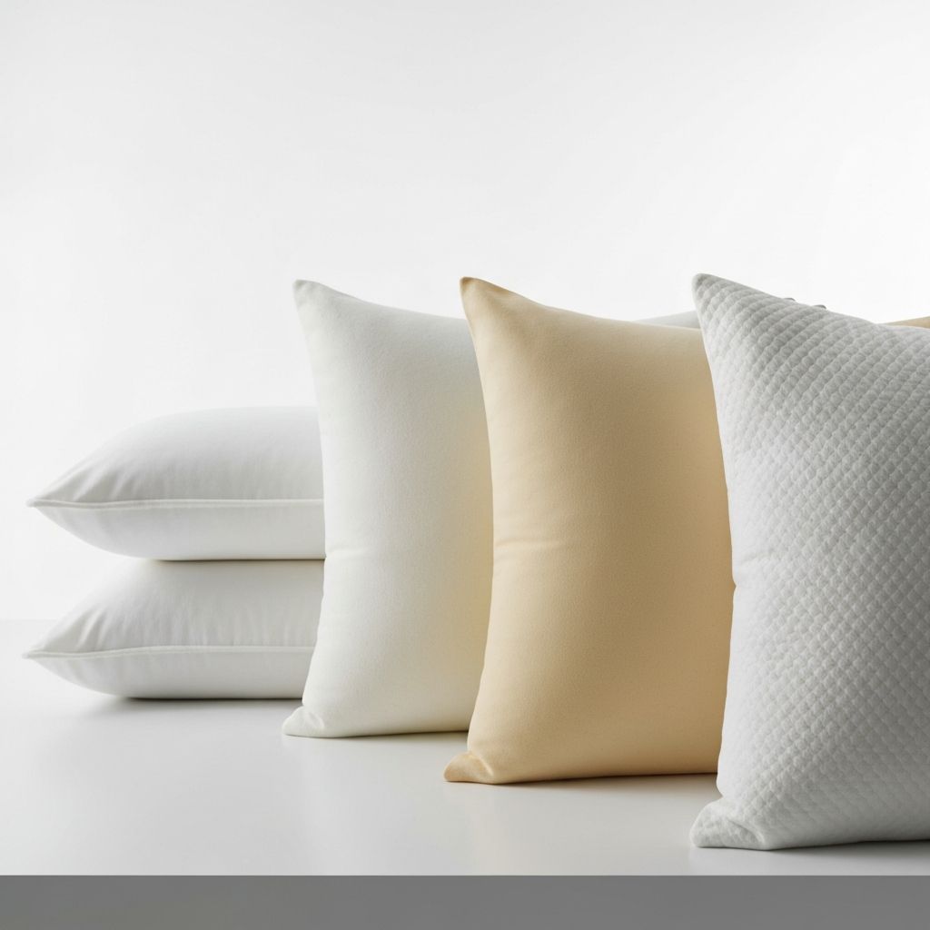 Diversi tipi di cuscini per letto a confronto — quale scegliere