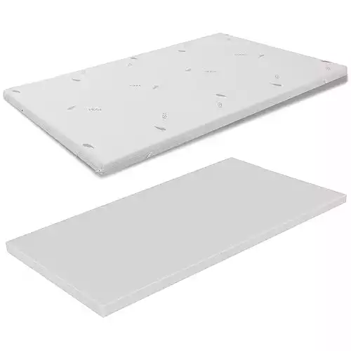 9. Topper letto MiaSuite H5, in memory Foam a una piazza e mezza, 120 x 190 cm